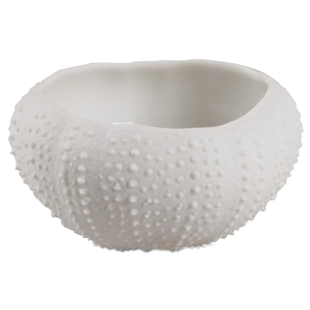 JB Prince R913 6 1-1/2 Oz. Sauce Dish Sea Urchin Design White Porcelain JB Prince R913 6 1-1/2 Oz. Sauce Dish Sea Urchin Design White Porcelain