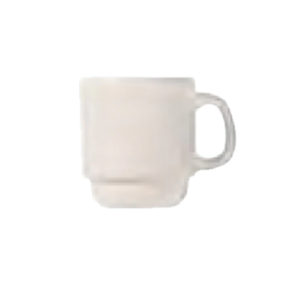 Libbey 840-150-007 2-1/2 Oz Espresso Cup Porcelain Short Rolled Edge Bright White