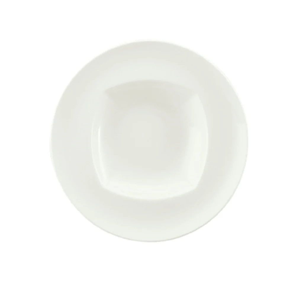 Libbey 9320122 6-3/4 Oz Round Porcelain Soup Bowl 8 Inch Deep Rim Libbey 9320122 6-3/4 Oz Round Porcelain Soup Bowl 8 Inch Deep Rim