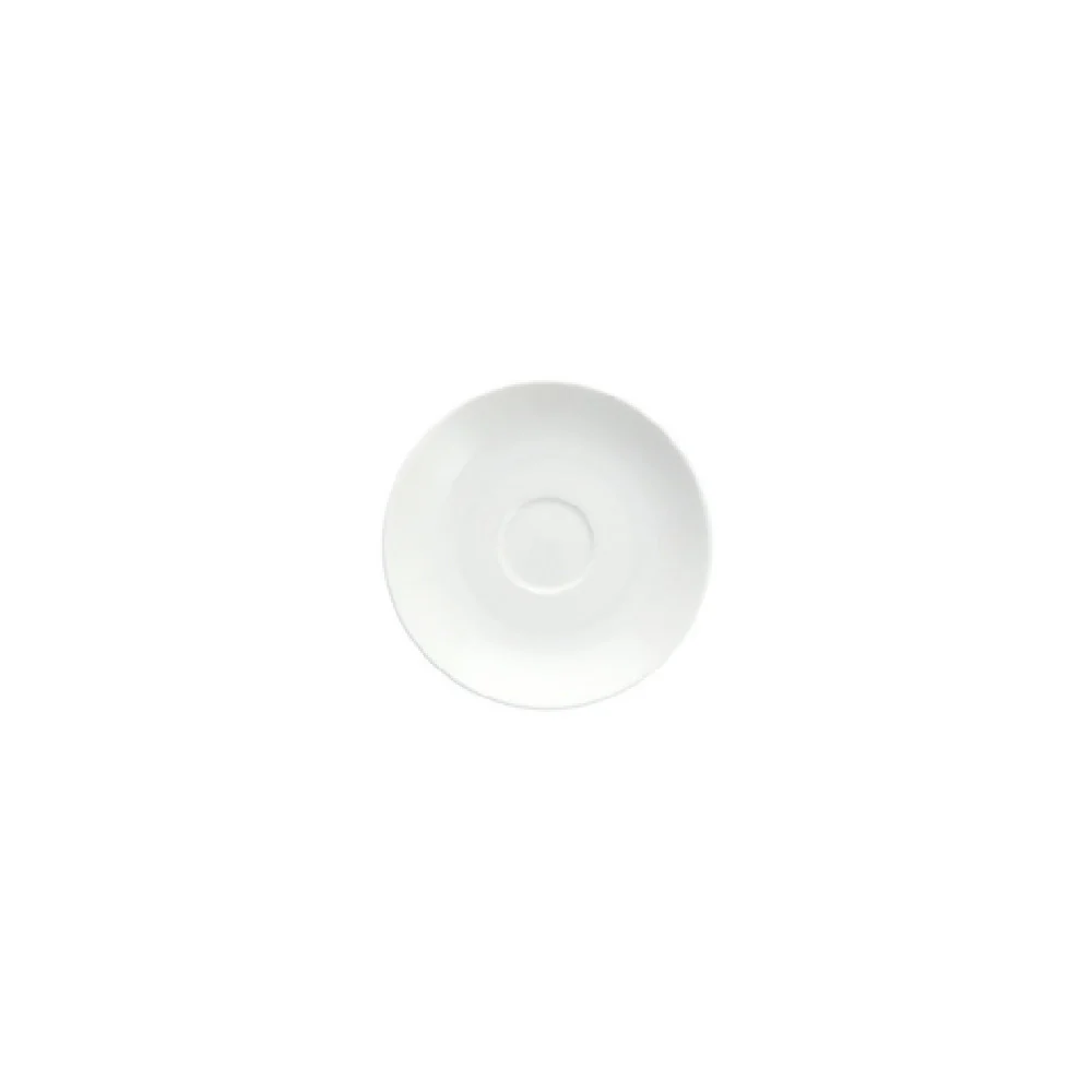 Fortessa 6300.F0000.05 6 Inch Caldera Saucer White Vitrified China Dishwasher Safe