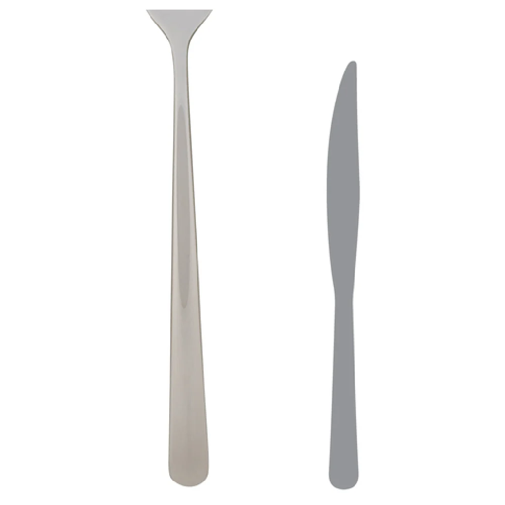 Steelite 5507J041 8-3/4 Inch Knife Solid Handle 13/0 Stainless Steel