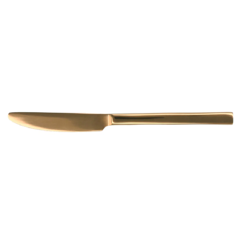 Steelite WLRG0945 9 Inch Dinner Knife PVD Rose Gold 18/10 Stainless Steel Steelite WLRG0945 9 Inch Dinner Knife PVD Rose Gold 18/10 Stainless Steel