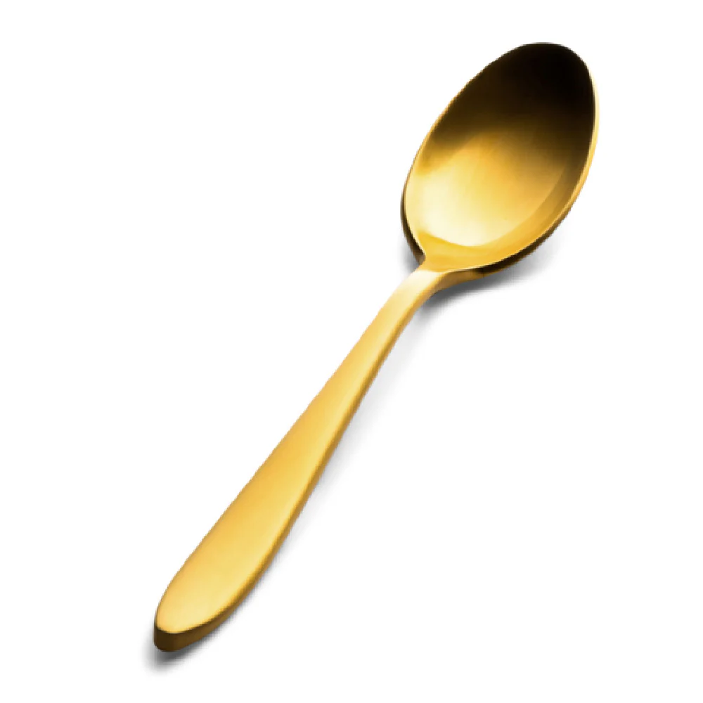 Bon Chef S4400GM 6.3 Inch Teaspoon Gold Matte Finish 18/10 Stainless Steel Bon Chef S4400GM 6.3 Inch Teaspoon Gold Matte Finish 18/10 Stainless Steel
