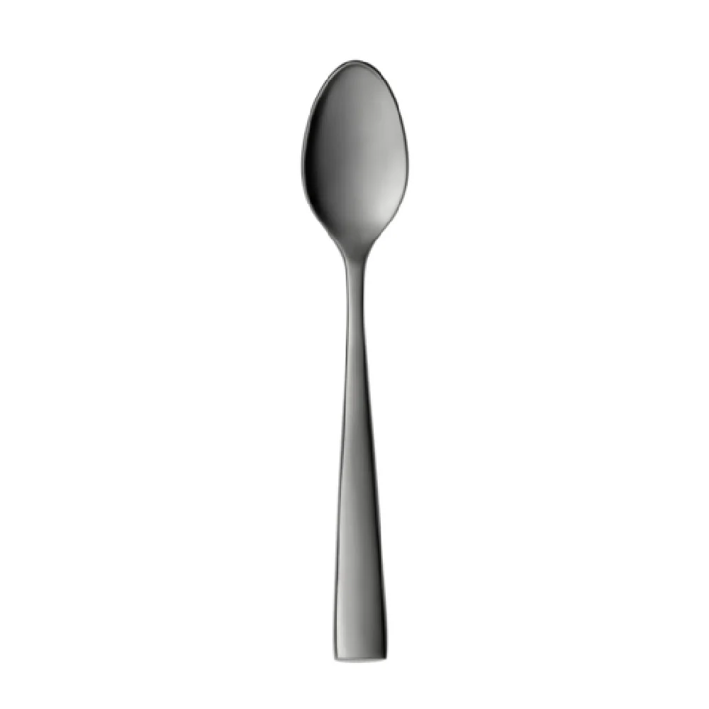 Libbey 957 007 4-1/4 Inch Demitasse Spoon Dishwasher Safe Curved Handle Gunmetal PVD Coated 18/10 Stainless Steel Mirror Finish Libbey 957 007 4-1/4 Inch Demitasse Spoon Dishwasher Safe Curved Handle Gunmetal PVD Coated 18/10 Stainless Steel Mirror Finish