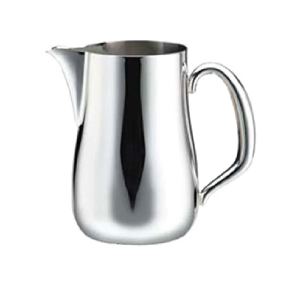 Steelite WLCX528 5 Oz Creamer Without Lid with Handle Stainless Steel Mirror Finish Steelite WLCX528 5 Oz Creamer Without Lid with Handle Stainless Steel Mirror Finish