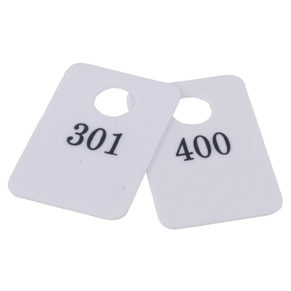 Stanton Trading 5PCR-301-400 Coat Check Tag Plastic with Hanger Hold and Not Responsible Disclaimer Stanton Trading 5PCR-301-400 Coat Check Tag Plastic with Hanger Hold and Not Responsible Disclaimer
