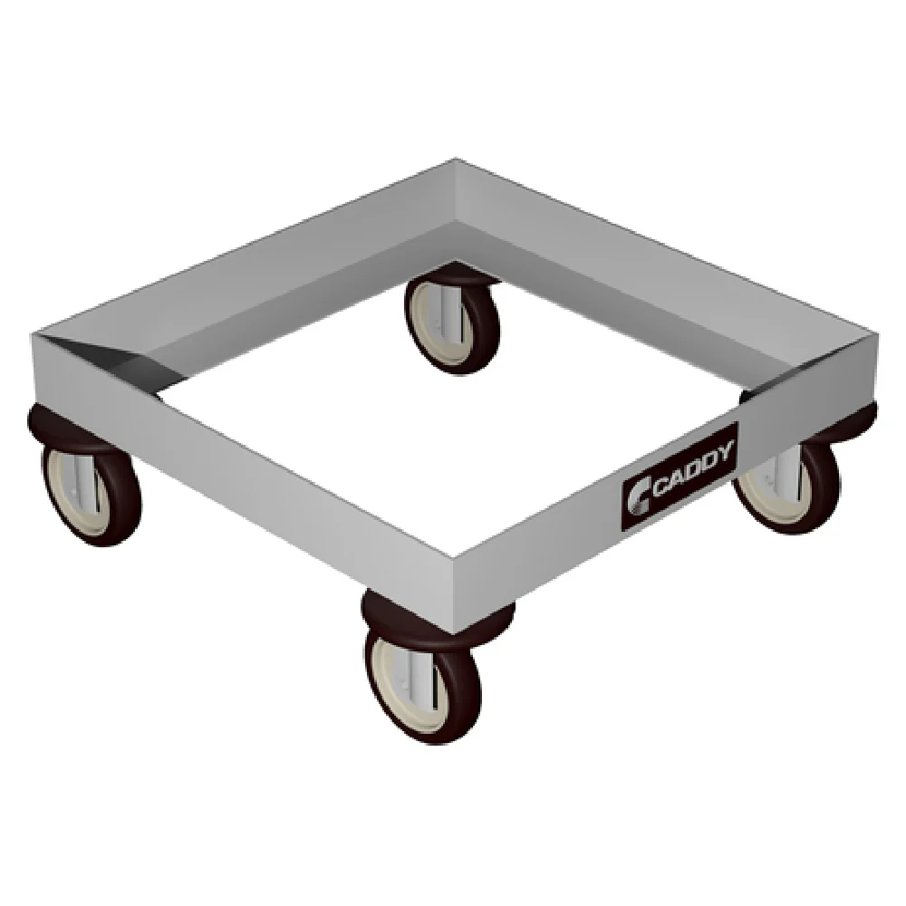Caddy T-22 22-1/4 Inch Dolly-Type Rack Caddy with Stainless Steel Construction