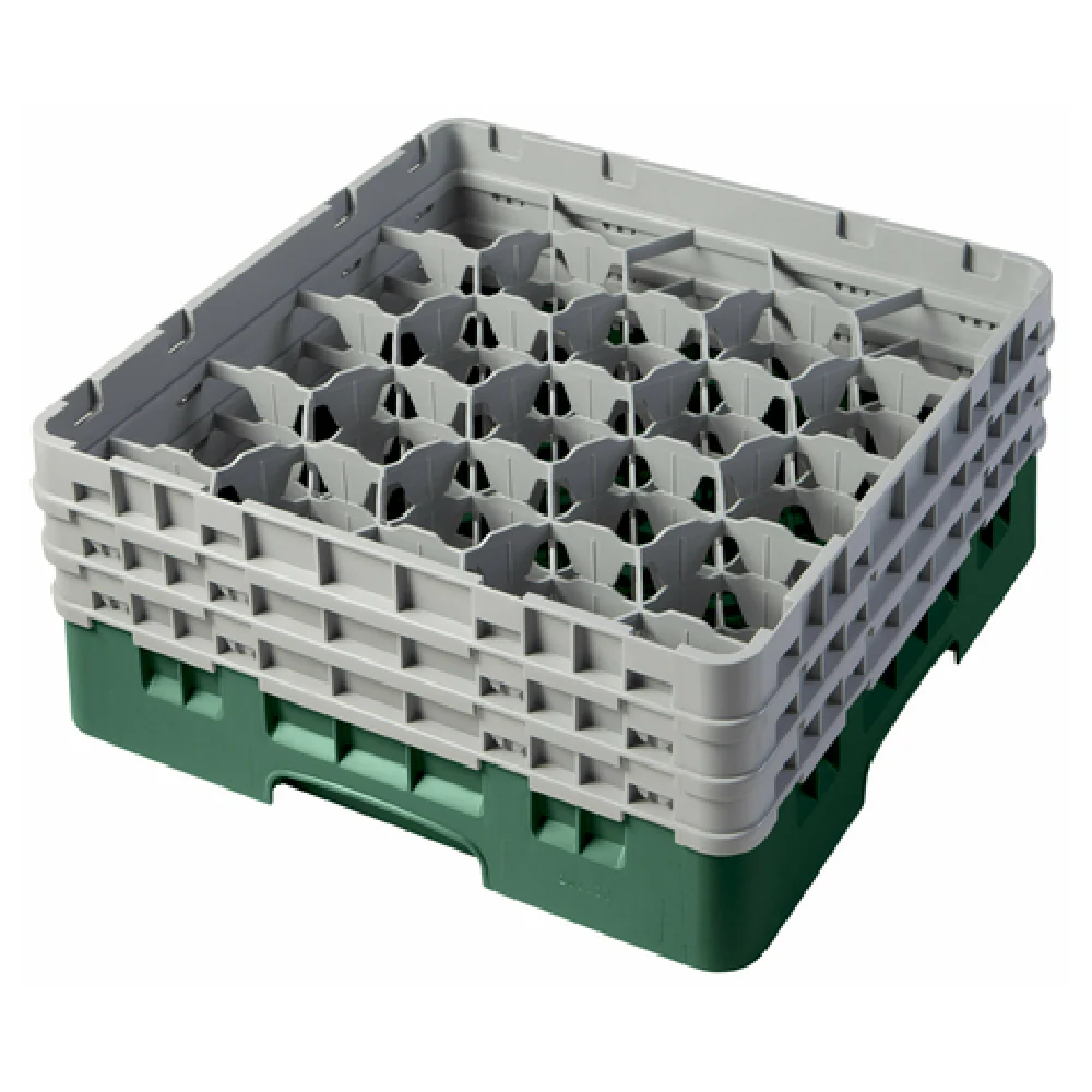 Cambro 20S638119 19-3/4 Inch Glass Rack with 3 Soft Gray Extenders Cambro 20S638119 19-3/4 Inch Glass Rack with 3 Soft Gray Extenders