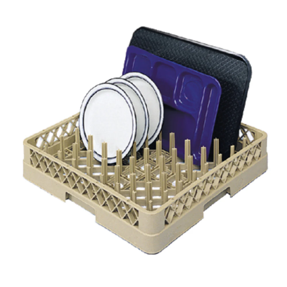 Vollrath TR3-08 Full Size Peg Rack 19-3/4 Inch Co-Polymer Plastic with 81 Peg Points