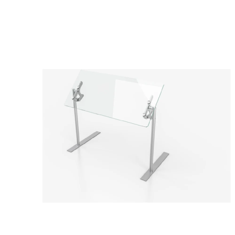Spring USA VG3-P-36 29 Inch Versa-Gard FreeStyle Glass Food Shield Portable and Clear