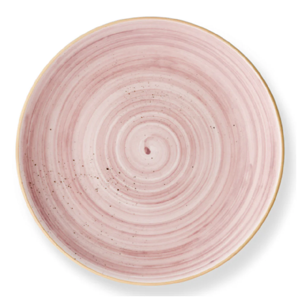 Bon Chef 2060023P-R 9.25 Inch Coupe Plate Porcelain Alumina Vitrified with Hand-Painted Rose Bon Chef 2060023P-R 9.25 Inch Coupe Plate Porcelain Alumina Vitrified with Hand-Painted Rose