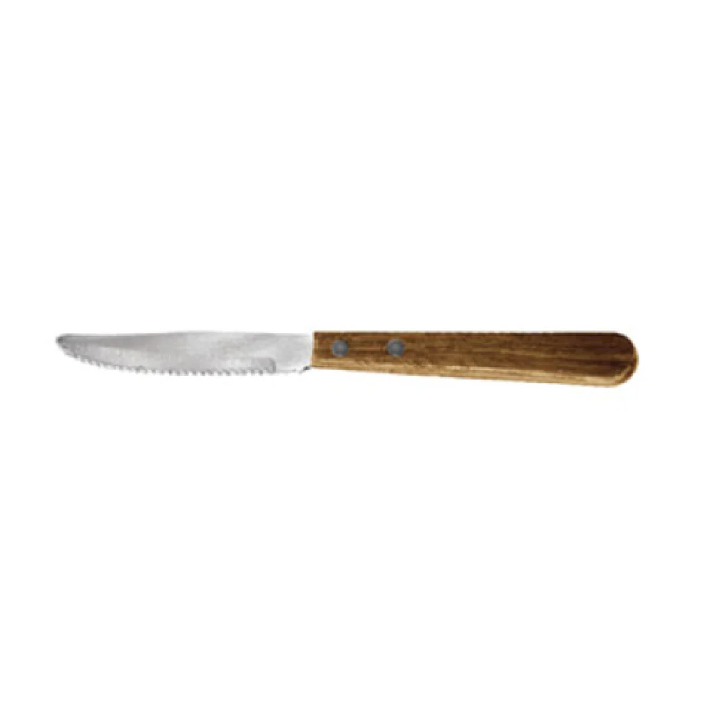 Admiral Craft SK-1149/B 4-5/8 Inch Blade 8-3/8 Inch Handle Steak Knife with Wood Handle