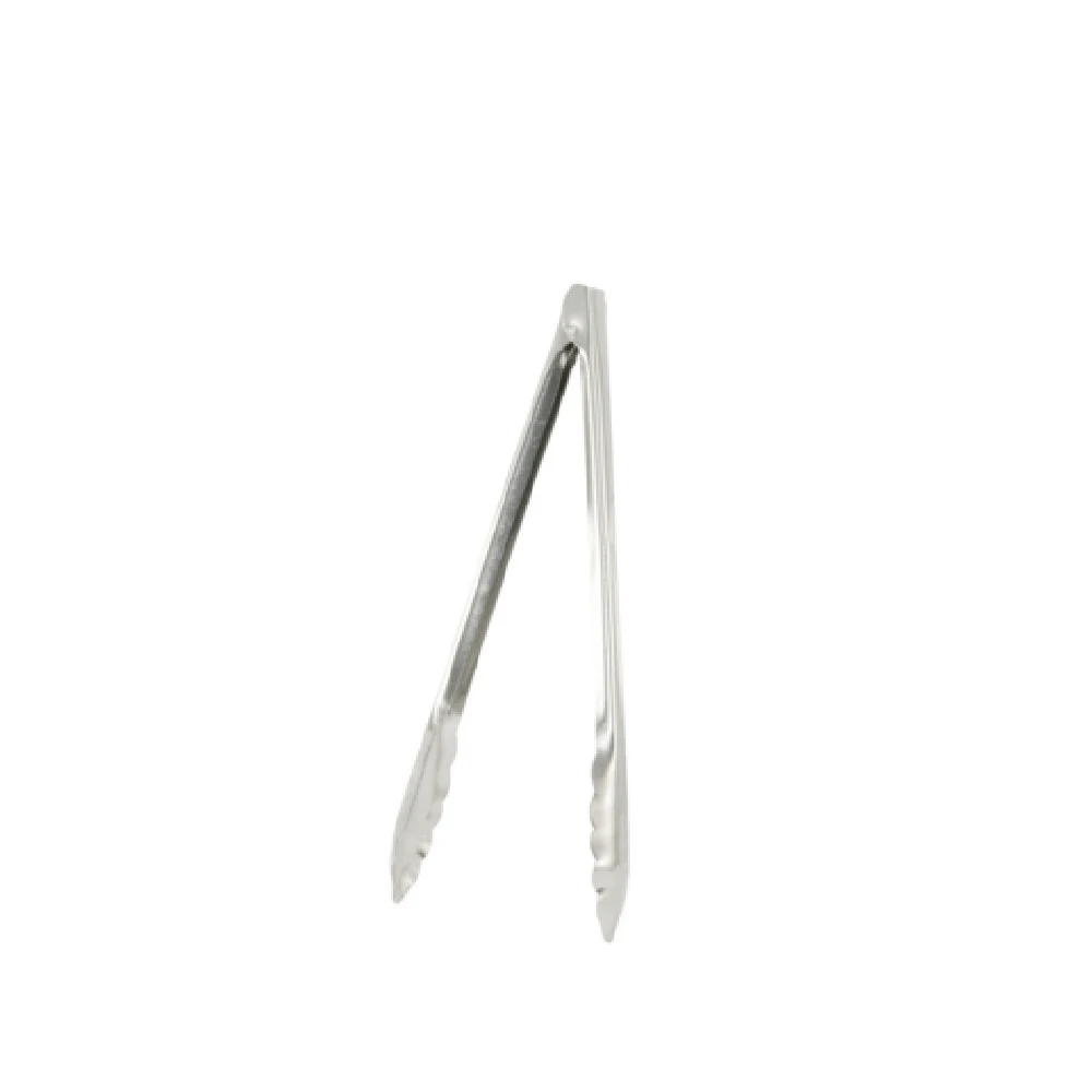 CAC China SSUT-12-05 12 Inch Utility Tong with Non-Coated Handle Stainless Steel