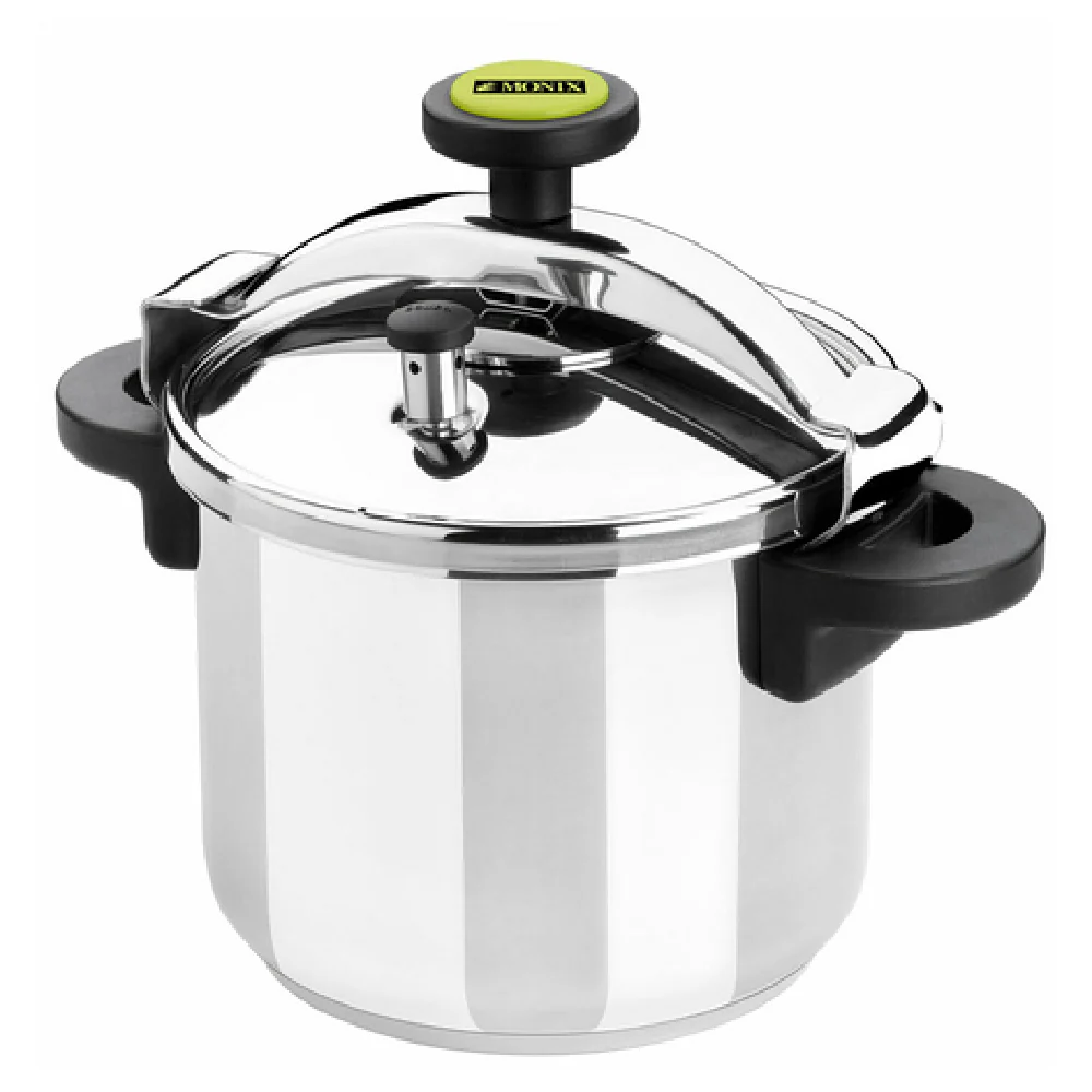 Matfer 13204 8-1/2 Qt. Pressure Cooker with Steamer Basket Dishwasher Safe 18/10 Stainless Steel Matfer 13204 8-1/2 Qt. Pressure Cooker with Steamer Basket Dishwasher Safe 18/10 Stainless Steel