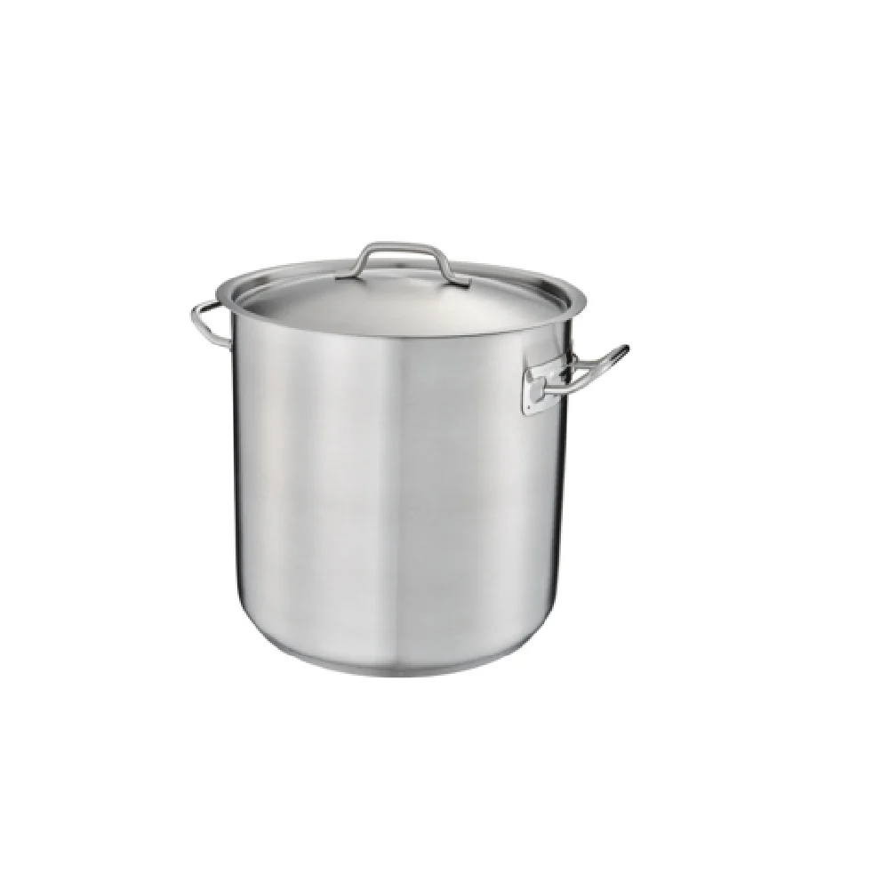 Stanton Trading SSTP17 17-1/2 Qt Stock Pot Induction Ready Aluminum Core Stainless Steel Stanton Trading SSTP17 17-1/2 Qt Stock Pot Induction Ready Aluminum Core Stainless Steel