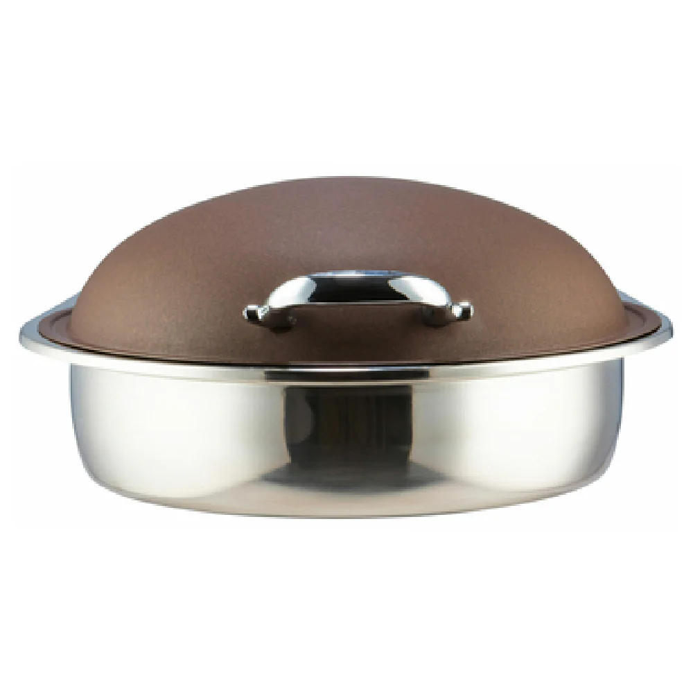 Bon Chef 20314COLOR 18-1/2 Inch Round Induction Chafer 2 Gallon Stainless Steel Bon Chef 20314COLOR 18-1/2 Inch Round Induction Chafer 2 Gallon Stainless Steel