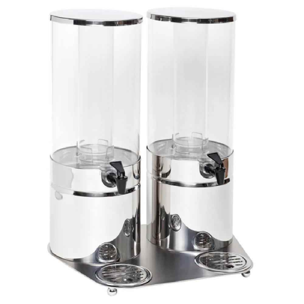 Service Ideas 80702690 15 Inch Non-Insulated Beverage Dispenser with Ice Chambers Service Ideas 80702690 15 Inch Non-Insulated Beverage Dispenser with Ice Chambers