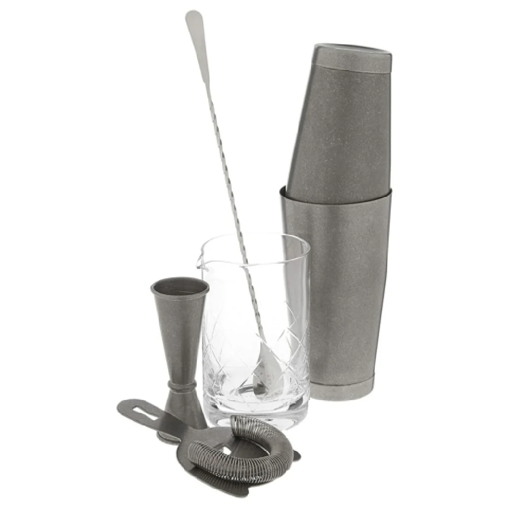 Mercer Culinary M37131VN 18 Oz and 28 Oz Cocktail Mixing Set Stainless Steel