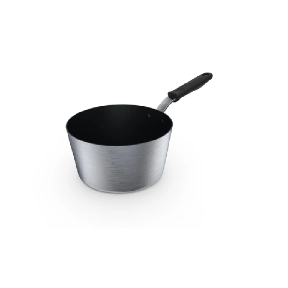 Vollrath 692310 10 Quart Sauce Pan with SteelCoat X3 Non-stick Coating Aluminum