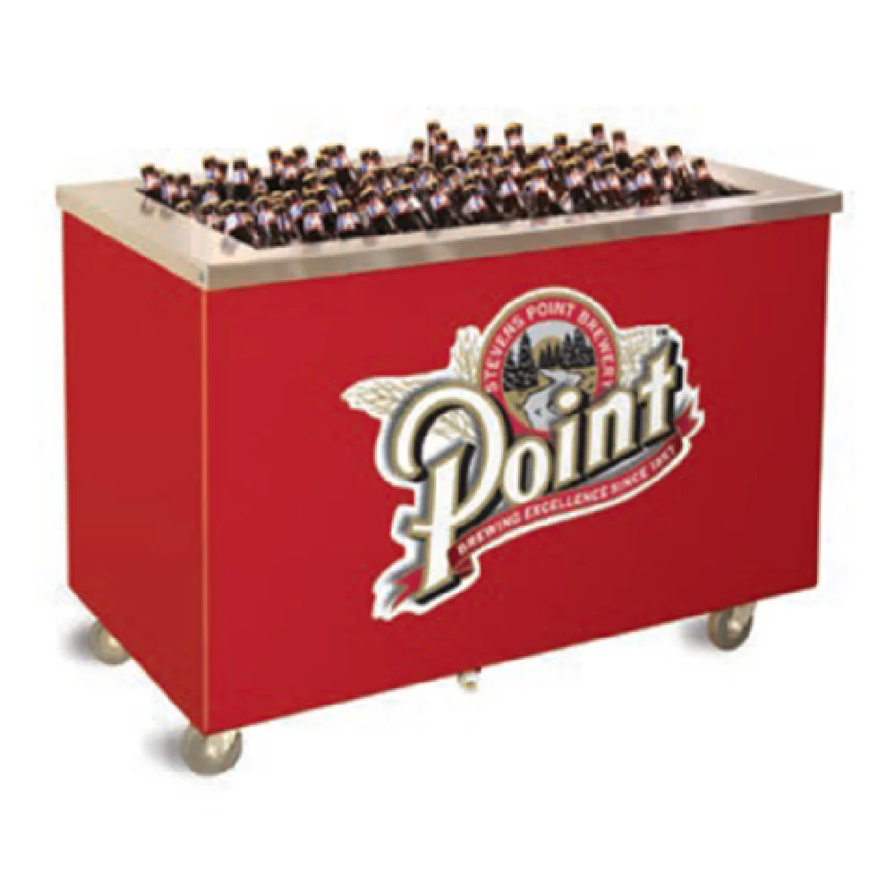 Dinex DXPR3BCI 50 Inch Cold Pan Beverage Center 20 Gauge with Enclosed Base Dinex DXPR3BCI 50 Inch Cold Pan Beverage Center 20 Gauge with Enclosed Base