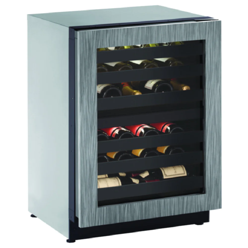 U-Line Corporation U-2224ZWCINT-00B 23 Inch Wine Cellar Cabinet with Glass Door