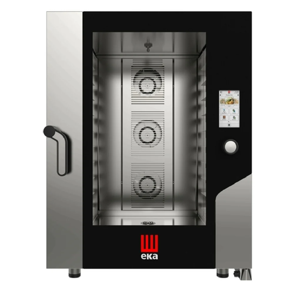 Tecnoeka MKFA 1064 TS_208-240/60/3 33 Inch Electric Combi Oven Stainless Steel with 10 Grid