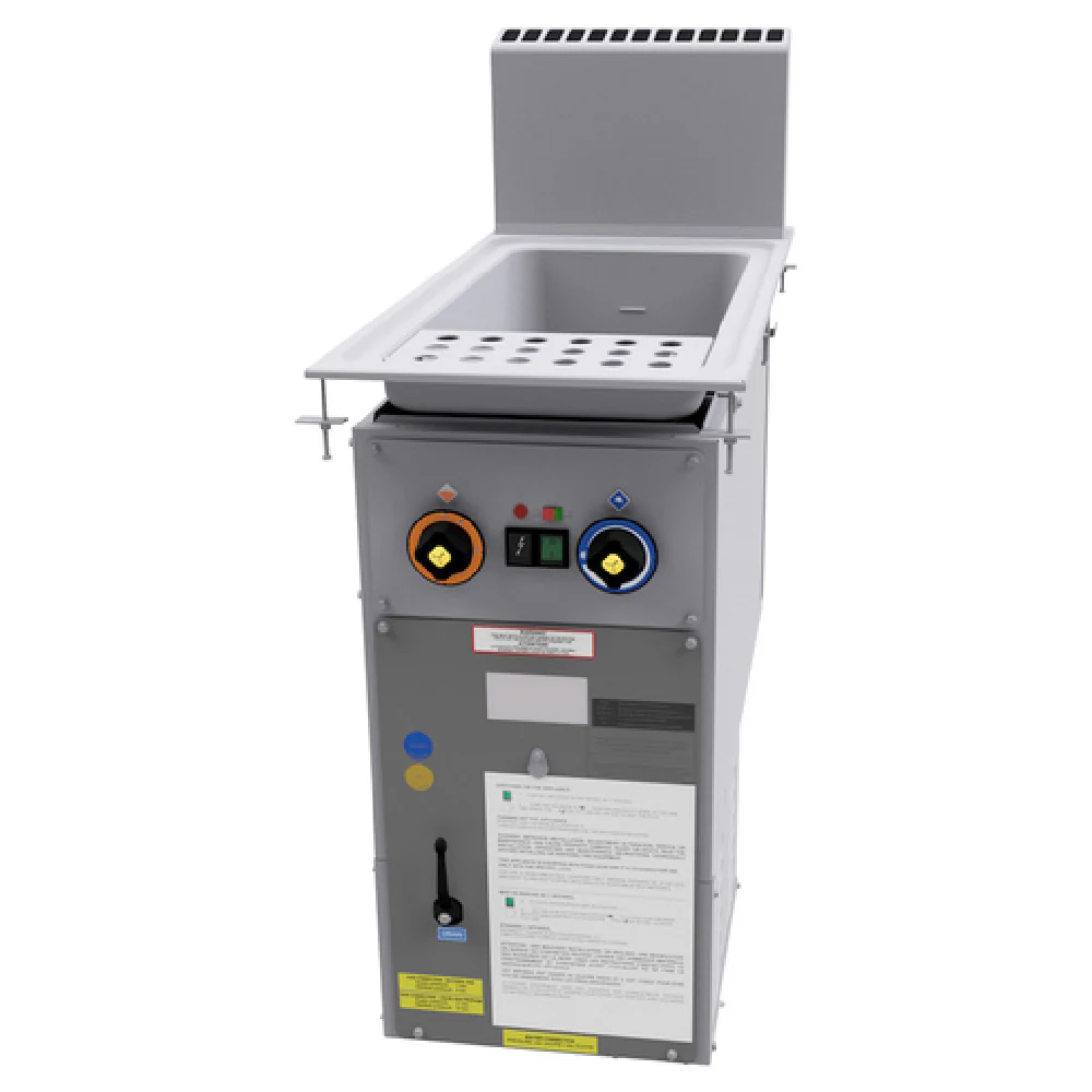 Arcobaleno Pasta Equipment ADGH35 15 Inch Pasta Cooker Gas Drop-in with 80,185 BTU Arcobaleno Pasta Equipment ADGH35 15 Inch Pasta Cooker Gas Drop-in with 80,185 BTU