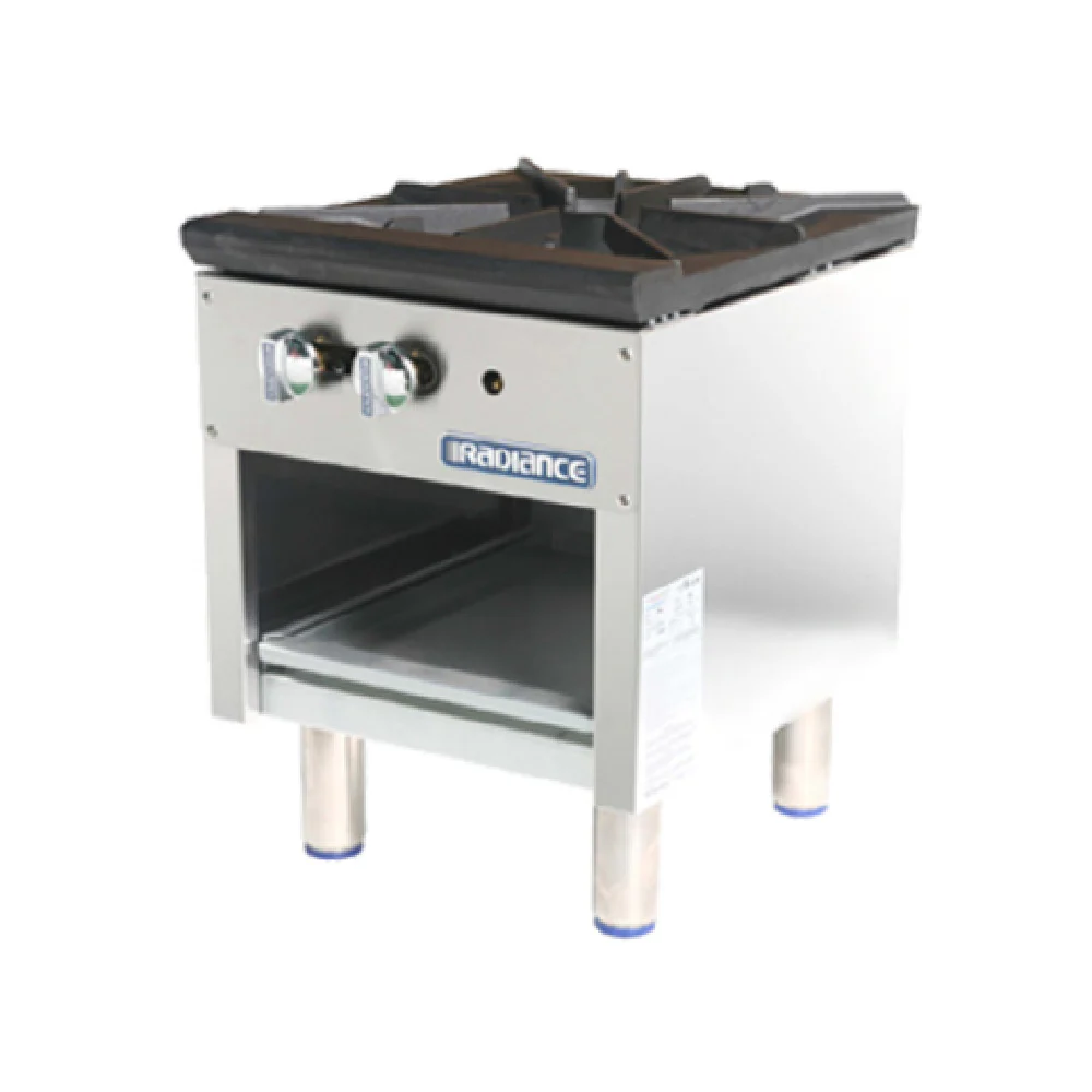 Turbo Air TASP-18_LP 18 Inch Gas Stock Pot Range with 3-ring Burner 79000 BTU Turbo Air TASP-18_LP 18 Inch Gas Stock Pot Range with 3-ring Burner 79000 BTU