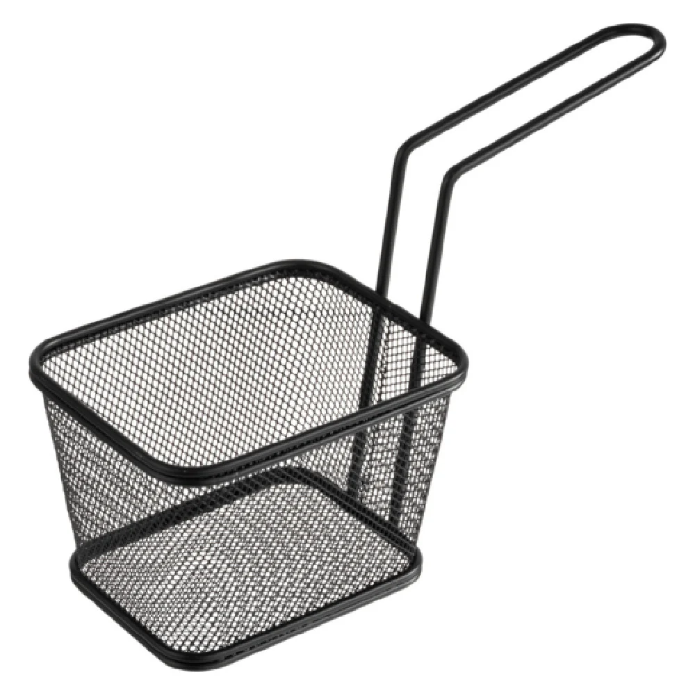 Libbey APS 40627 5-1/8 Inch Fry Basket Dishwasher Safe Stainless Steel Black Matte Libbey APS 40627 5-1/8 Inch Fry Basket Dishwasher Safe Stainless Steel Black Matte