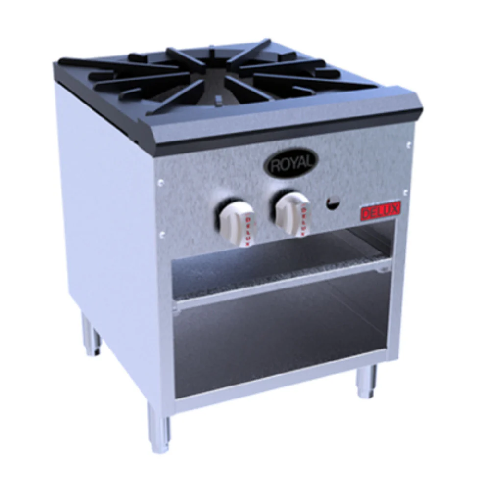 Royal Range Of California SPR-360_NAT Delux Series Stock Pot Range (2) Two Ring-type Burner With Separate Controls