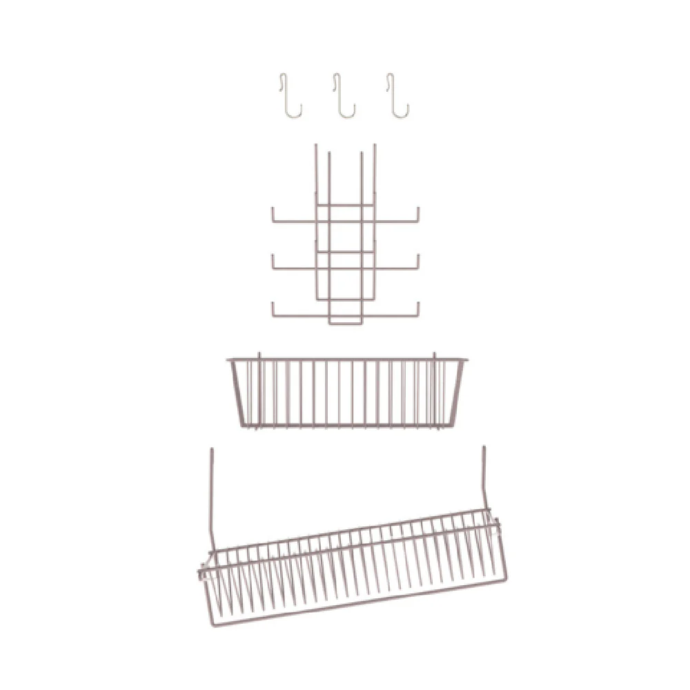Metro SWA-SINK2-K4 SmartWall Accessory Kit #2 For Sinks Metroseal Gray Finish Metro SWA-SINK2-K4 SmartWall Accessory Kit #2 For Sinks Metroseal Gray Finish