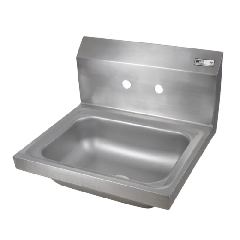 John Boos PBHS-W-1410 14 Inch Wall Mount Hand Sink Stainless Steel with Drain John Boos PBHS-W-1410 14 Inch Wall Mount Hand Sink Stainless Steel with Drain