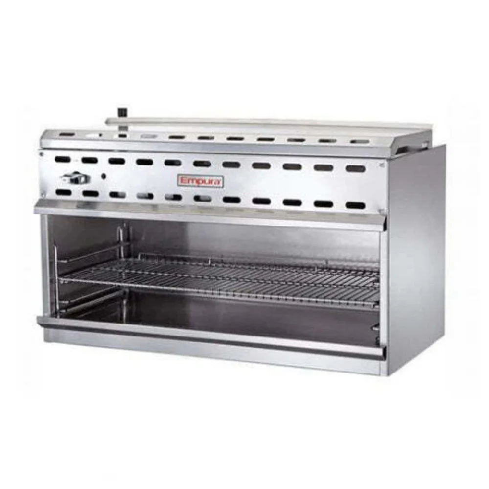 Empura Equipment EGCM-48 48 Inch Cheese Melter Gas Stainless Steel 2 Burner 40000 BTU Empura Equipment EGCM-48 48 Inch Cheese Melter Gas Stainless Steel 2 Burner 40000 BTU