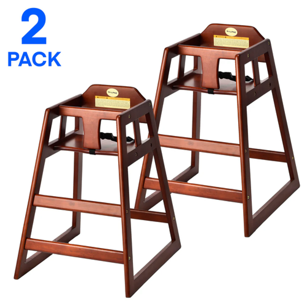 Alpine Industries ALP412-02-MA 17 Inch Baby High Chair Wood Mahogany Finish Alpine Industries ALP412-02-MA 17 Inch Baby High Chair Wood Mahogany Finish