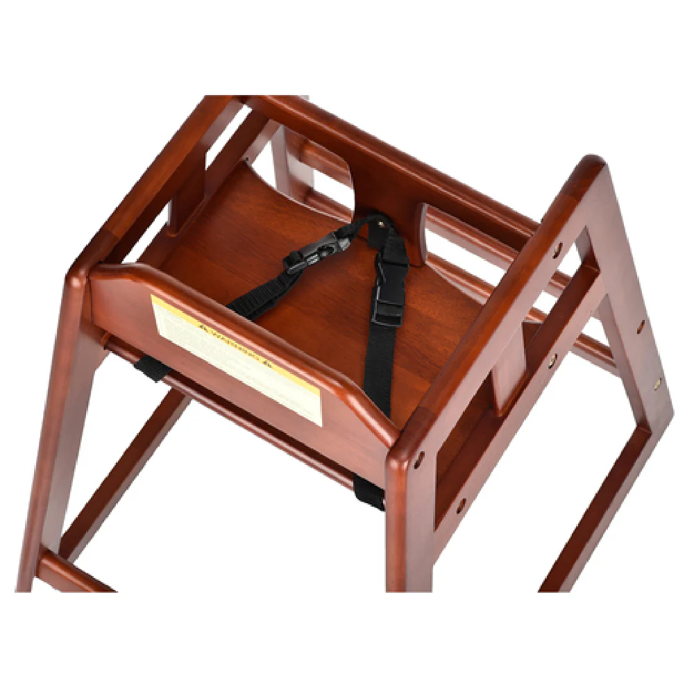 Alpine Industries ALP412-02-MA 17 Inch Baby High Chair Wood Mahogany Finish Alpine Industries ALP412-02-MA 17 Inch Baby High Chair Wood Mahogany Finish