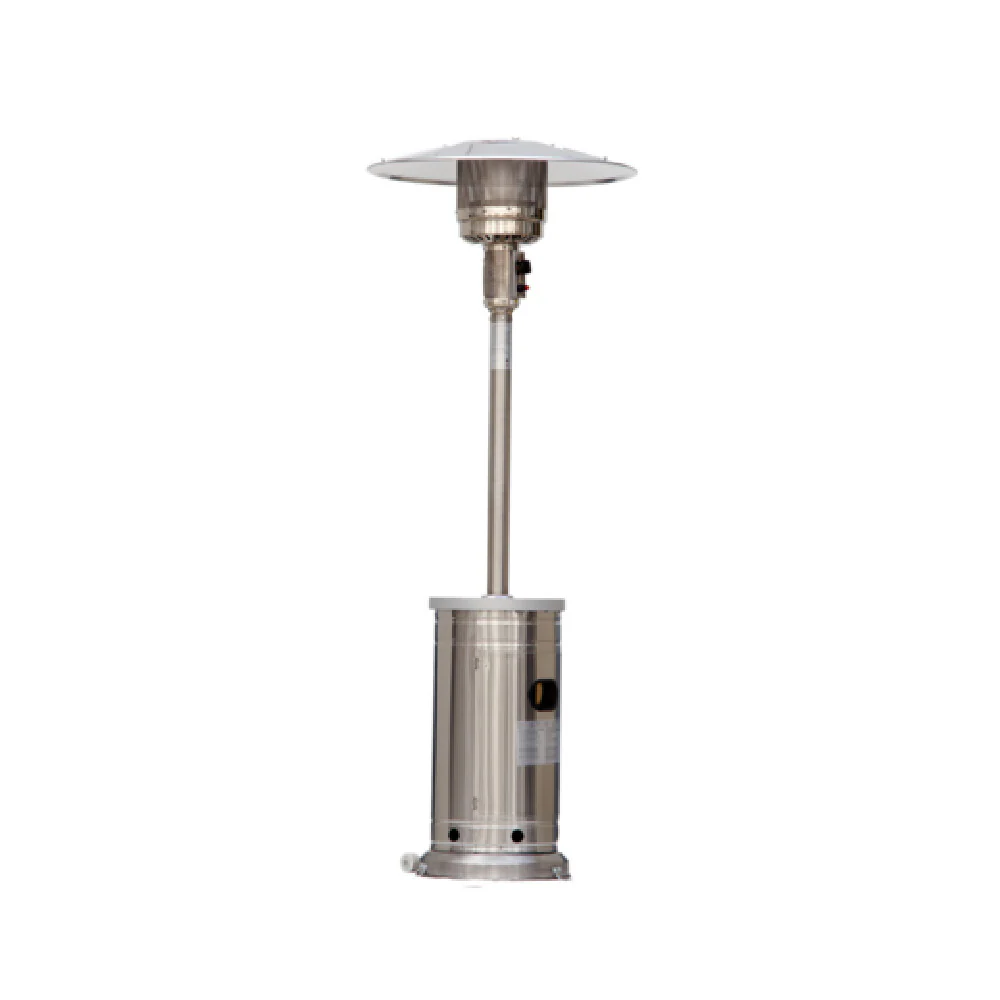 Plantation Prestige Commercial Furniture 2244-01 32 Inch Gas Patio Heater with Wheels 48000 BTU Plantation Prestige Commercial Furniture 2244-01 32 Inch Gas Patio Heater with Wheels 48000 BTU