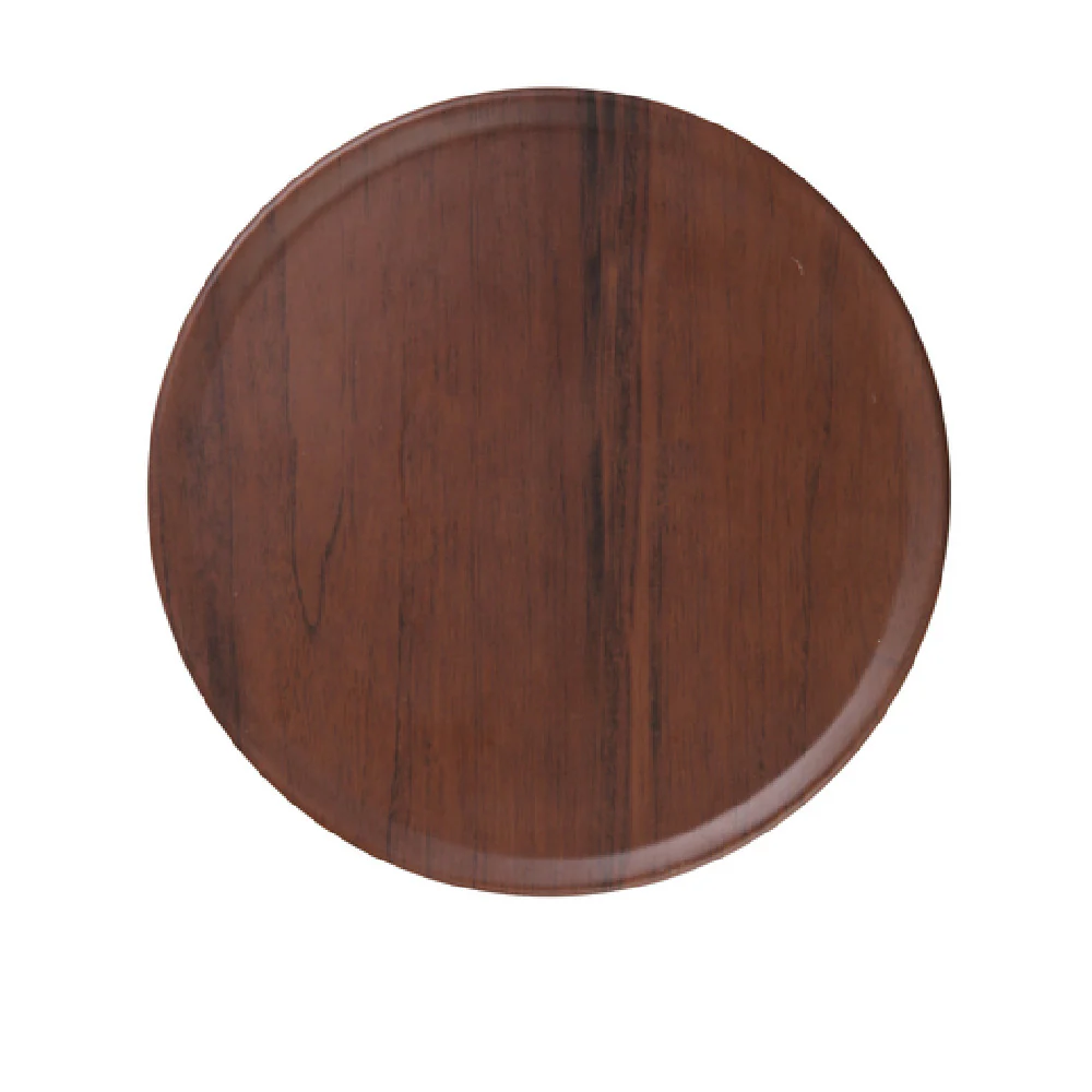 Yanco WL-1108 8-1/4 Inch Diameter Round Melamine Plate with Rolled Edge