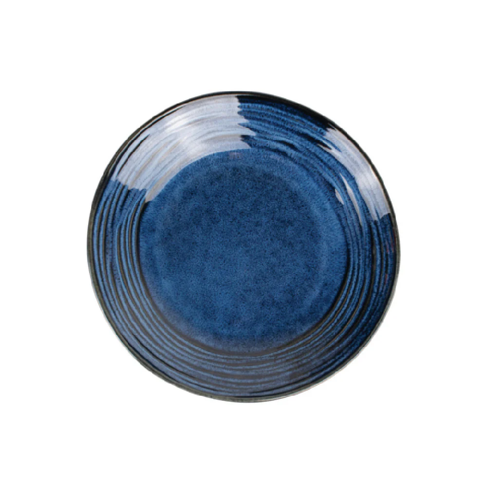 CAC China NEP-3 19 Oz Neptune Pasta Bowl Starry Night Blue/Black 8 1/2 Inch