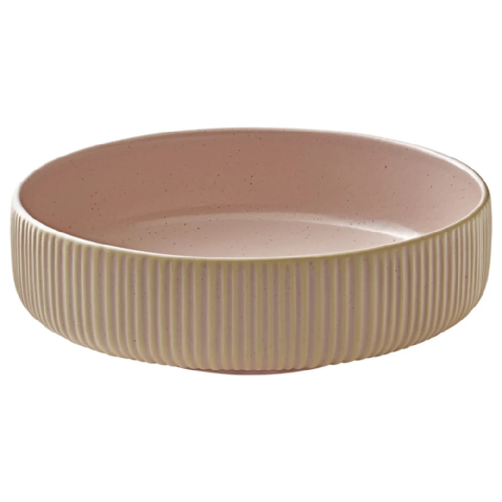 BauscherHepp P013166-000583 24.1oz Dish Round Relief Ceramic Stoneware Rosé BauscherHepp P013166-000583 24.1oz Dish Round Relief Ceramic Stoneware Rosé