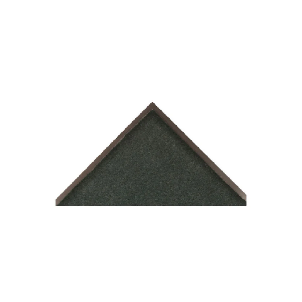 Notrax 130S0034GN 3' Olefin Fiber Floor Mat with Vinyl Back Green Stain Slip Resistant