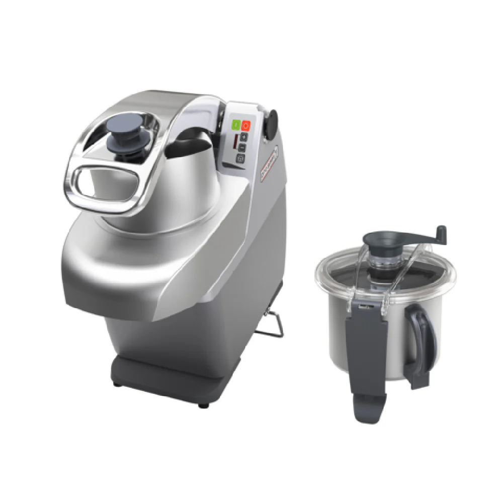 Eurodib 602241 Dito Sama Combined Vegetable Slicer/Cutter Mixer Variable Speed (300-3700 RPM). Supplied With 4.5 Lt/4.7 Qt Stainless Steel Bowl