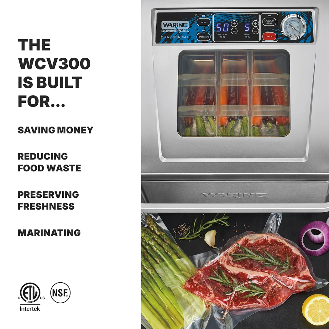Waring WCV300 Chamber Vacuum Sealing System Waring WCV300 Chamber Vacuum Sealing System