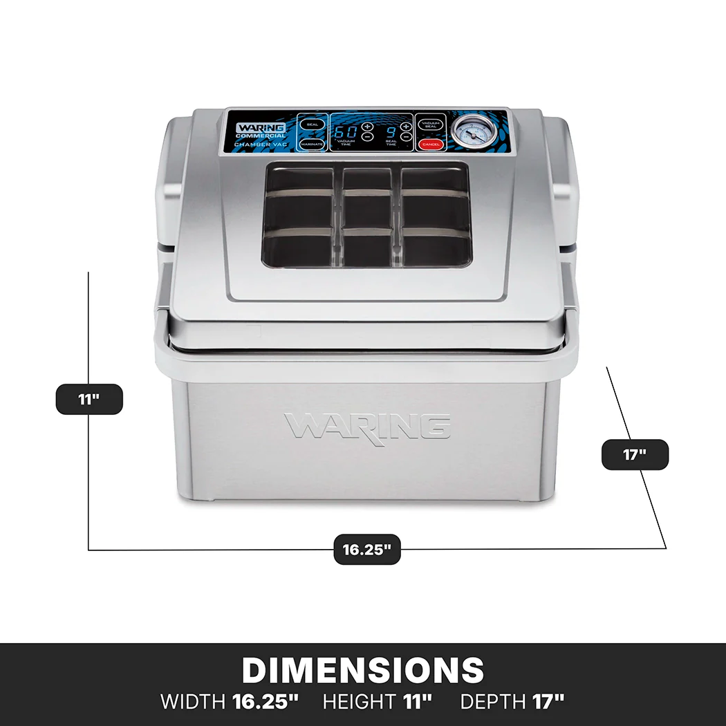 Waring WCV300 Chamber Vacuum Sealing System Waring WCV300 Chamber Vacuum Sealing System