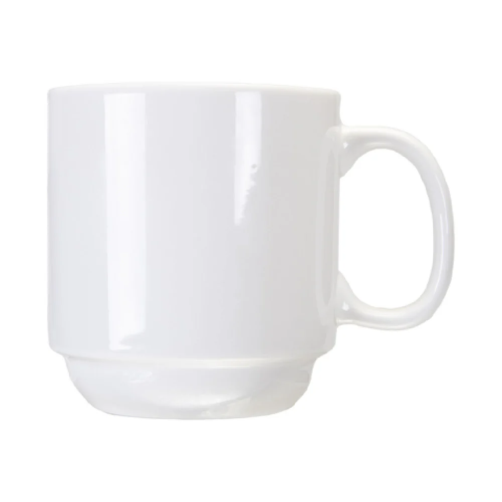 International Tableware 9616W 16 Oz Mug Round Stackable Porcelain White 2 Dozen International Tableware 9616W 16 Oz Mug Round Stackable Porcelain White 2 Dozen