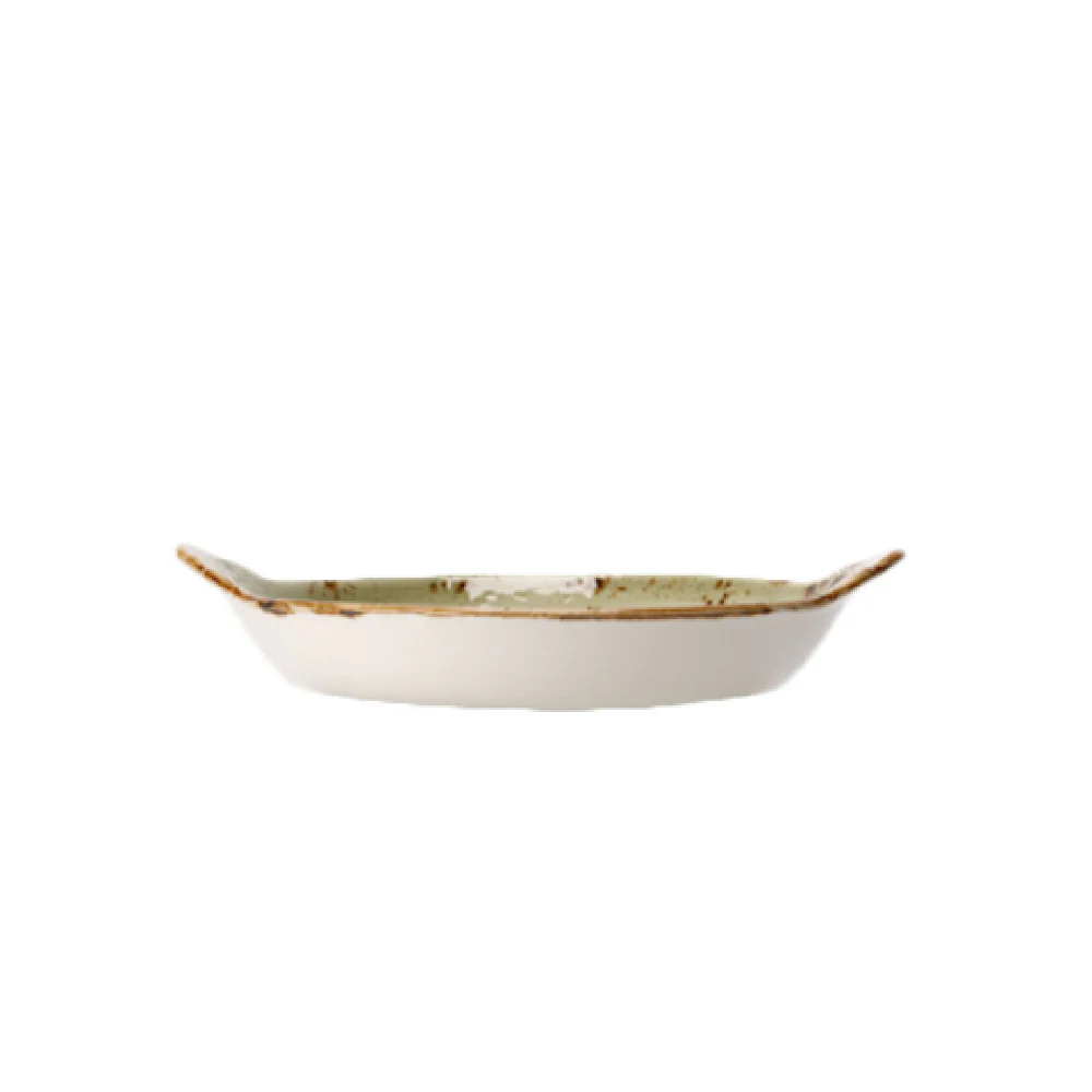 Steelite 11310317 27.5 Oz Round Earred Dish Green Alumina Vitrified China Steelite 11310317 27.5 Oz Round Earred Dish Green Alumina Vitrified China