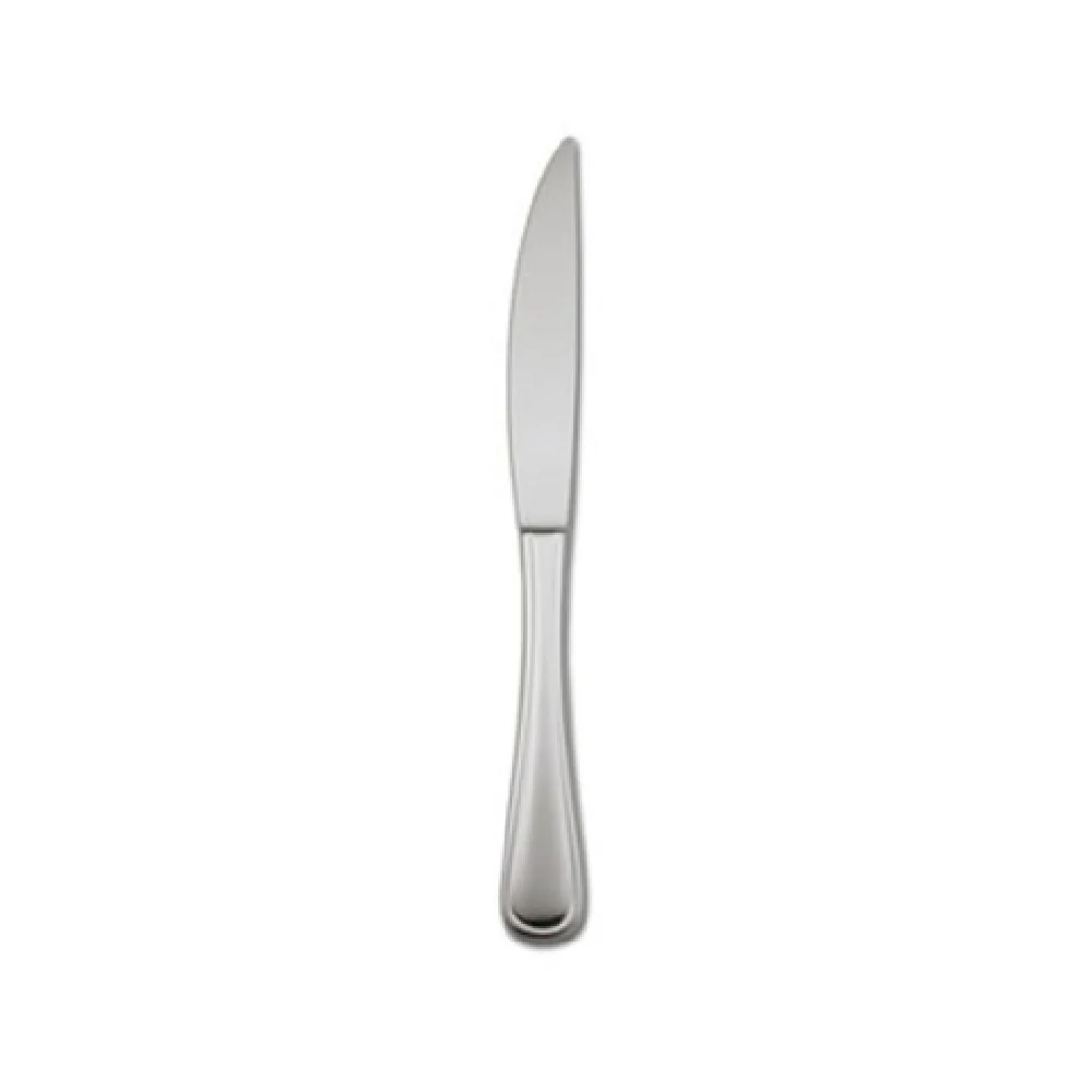 V015KSSF 9-1/4 Inch Steak Knife Silver-Plated One-Piece Ergonomic Handle