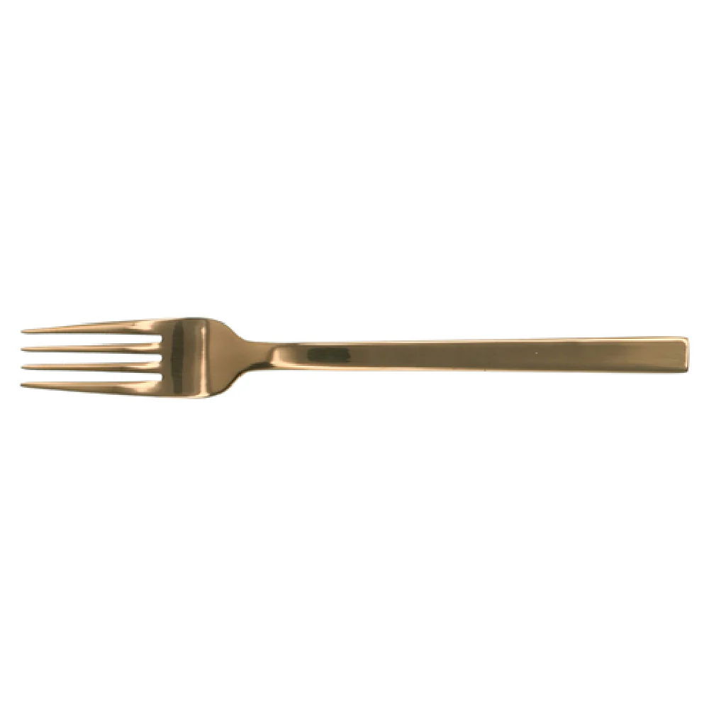 Steelite WLRG09051 8-1/4 Inch Dinner Fork PVD Coated Rose Gold Stainless Steel Steelite WLRG09051 8-1/4 Inch Dinner Fork PVD Coated Rose Gold Stainless Steel