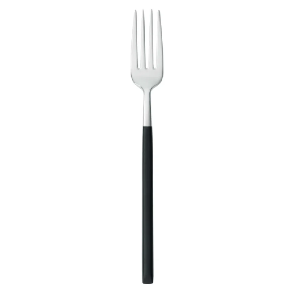 Libbey 934 039 8-5/8 Inch Dinner Fork Black PVD Coated Handle 18/10 Stainless Steel