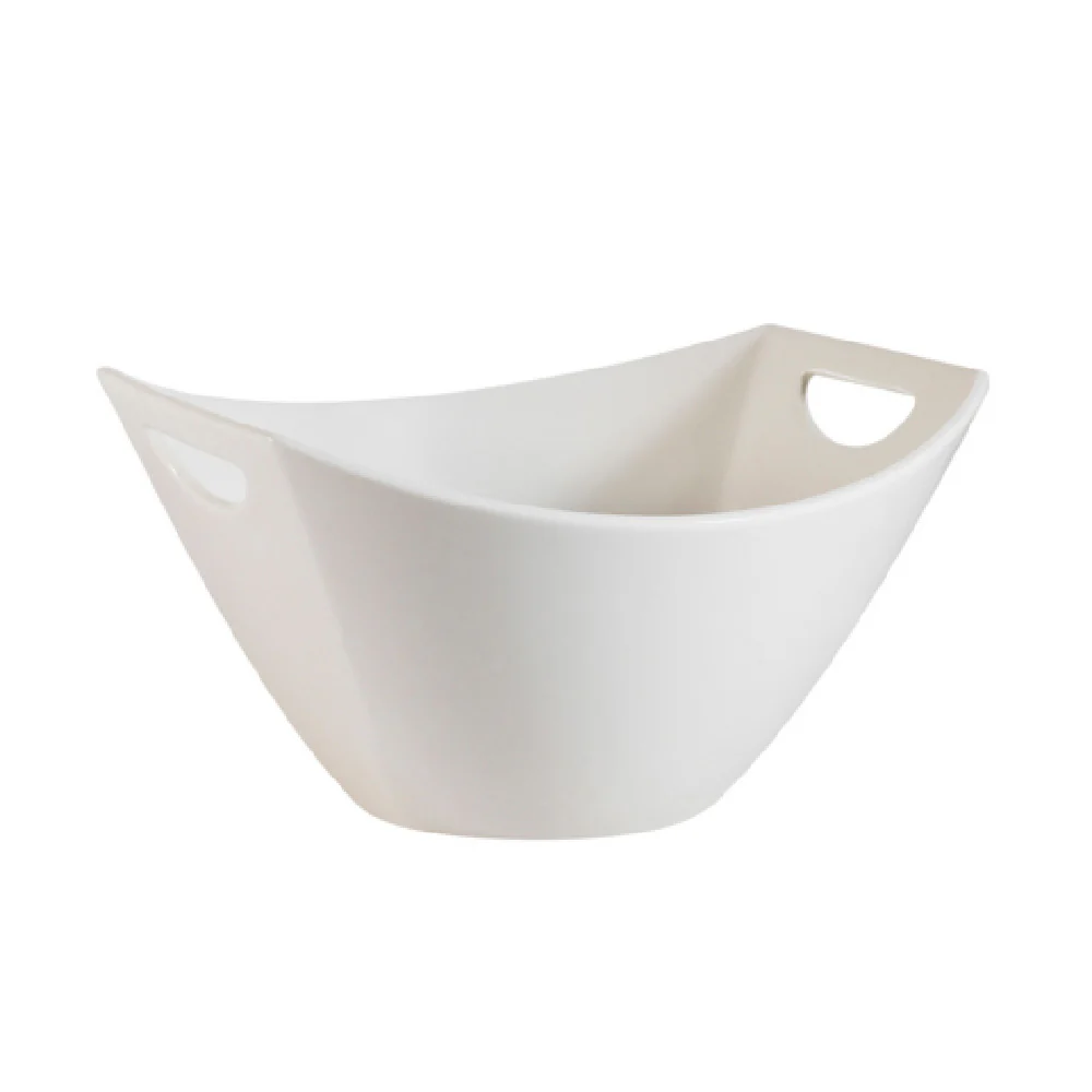 CAC China STU-B8 78 Oz Oval Salad Bowl Porcelain Dishwasher Safe 8-1/4 Inch CAC China STU-B8 78 Oz Oval Salad Bowl Porcelain Dishwasher Safe 8-1/4 Inch