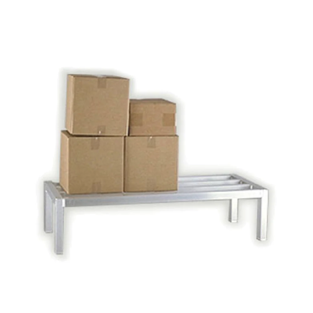 New Age Industrial 2019 60 Inch Dunnage Rack Aluminum Construction with 2000 lbs Capacity
